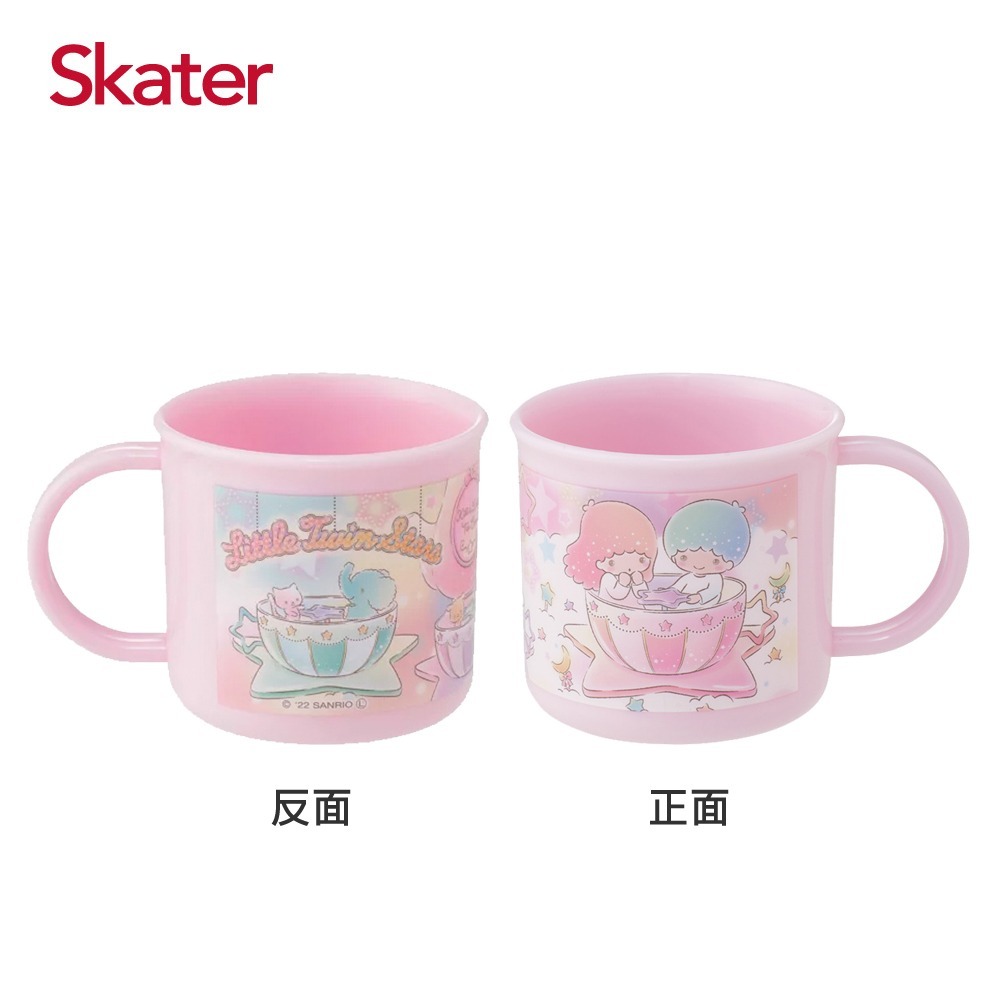 skater 三麗鷗區 日本製 銀離子小牛奶杯｜兒童水杯｜美樂蒂｜大耳狗｜雙星仙子｜KiKi｜LaLa-規格圖5