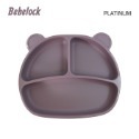 BeBeLock 韓國製兒童矽膠餐盤｜吸附型重磅餐盤｜矽膠吸力餐盤｜矽膠餐盤-規格圖2