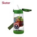 Skater 480ml PET吸管水壺｜透明吸管水壺｜復仇者聯盟水壺｜漫威水壺｜兒童水壺-規格圖2