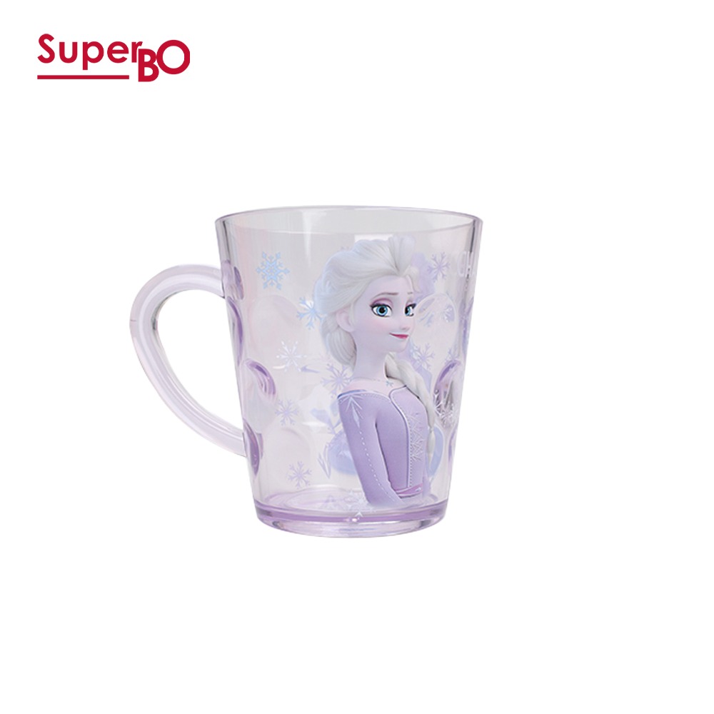 SuperBO 260ml水晶杯｜冰雪奇緣水杯｜迪士尼水杯｜漱口杯｜水杯-細節圖2
