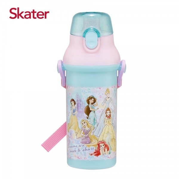Skater 日本水壺 480ml 銀離子直飲水壺｜公主水壺｜迪士尼水壺｜PSB5SANAG｜直飲水壺｜兒童水壺-規格圖3