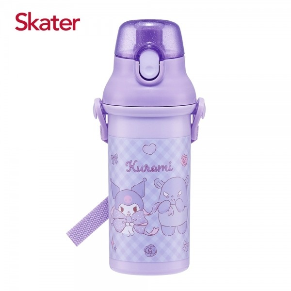 Skater 日本水壺 480ml 銀離子直飲水壺｜酷洛米水壺｜PSB5SANAG｜三麗鷗水壺｜直飲水壺｜兒童水壺-規格圖3