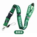 【世界盃足球賽】 手機掛脖掛繩 吊繩 可調節掛繩 證件 吊牌 掛繩帶 手機吊帶 通用 現貨-規格圖7