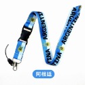 【世界盃足球賽】 手機掛脖掛繩 吊繩 可調節掛繩 證件 吊牌 掛繩帶 手機吊帶 通用 現貨-規格圖7