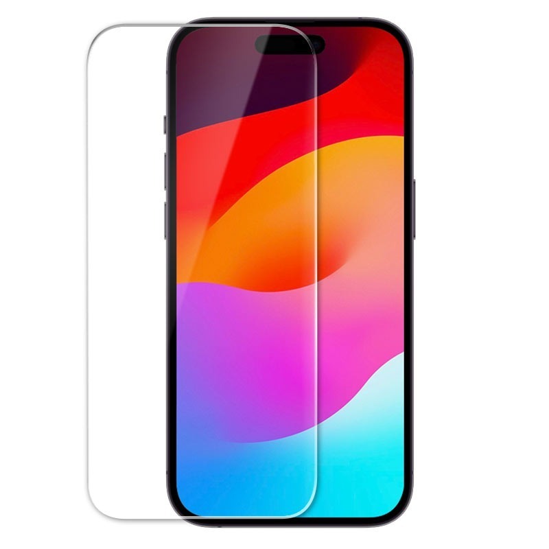 快速出貨【鋼化玻璃】 鋼化玻璃保護貼 玻璃貼 高硬度 9H 非滿版玻璃膜 iPhone 15 Pro Max plus-細節圖7