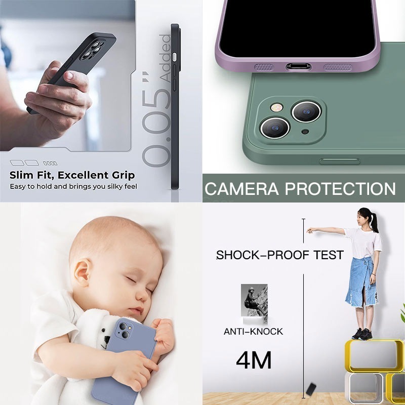 鏡頭全包【快速出貨】 iPhone 15 Pro Ultra 液態矽膠 手機殼 軟殼 保護殼 iPhone15 防摔殼-細節圖8
