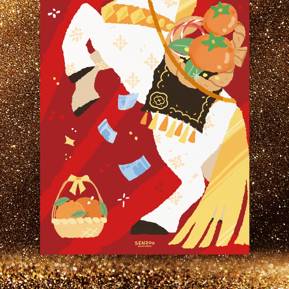 台灣製🔥森蕗插畫🌲2026春聯 神馬隆順 諧音梗馬年春聯文創春聯馬創意春聯不傳統春聯2026馬春聯新年佈置-細節圖3