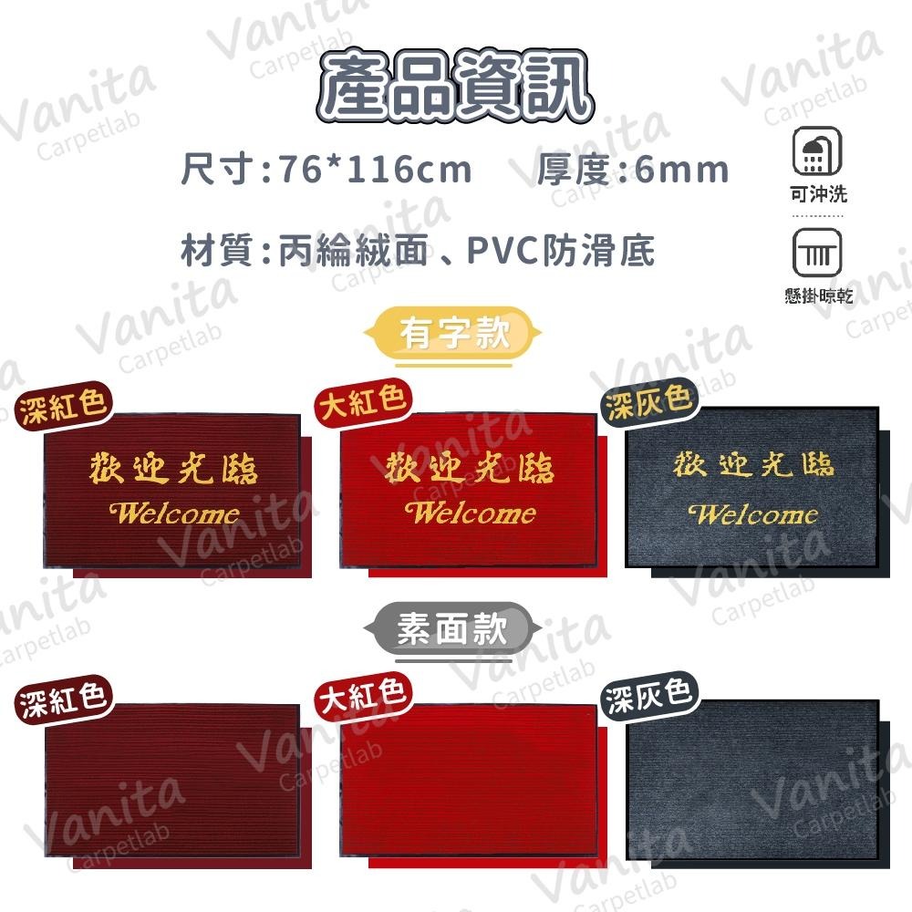 在台現貨｜住商兩用迎賓刮泥大門地墊 歡迎光臨 店鋪門口 迎賓門墊 進門 防滑 吸水 玄關 商用 酒店 住家 腳 踏 墊-細節圖9