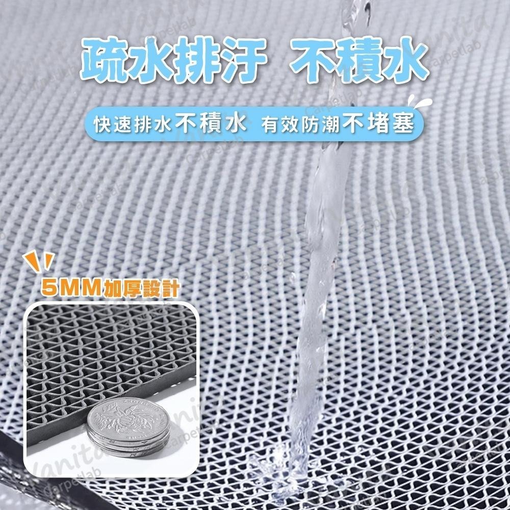 台灣製MIT｜超厚PVC鏤空防滑墊 滿鋪 防摔 排水 戶外 商用 廚房 廁所 浴室 洗澡間 塑膠 止滑墊 地毯-細節圖2