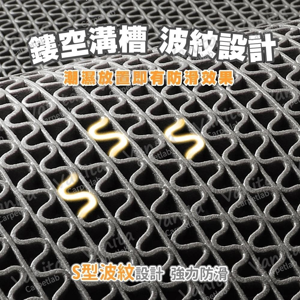 台灣製MIT｜超厚PVC鏤空防滑墊 滿鋪 防摔 排水 戶外 商用 廚房 廁所 浴室 洗澡間 塑膠 止滑墊 地毯-細節圖3