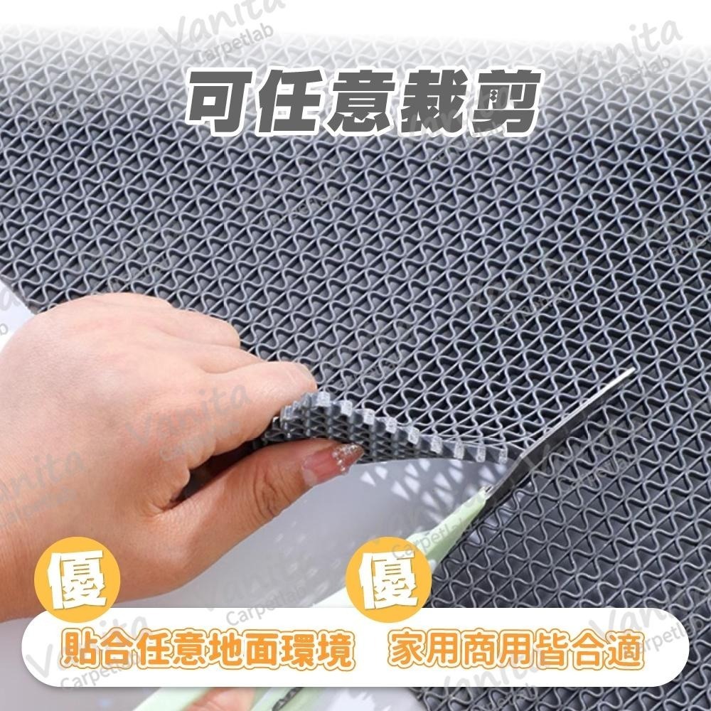 台灣製MIT｜超厚PVC鏤空防滑墊 滿鋪 防摔 排水 戶外 商用 廚房 廁所 浴室 洗澡間 塑膠 止滑墊 地毯-細節圖5