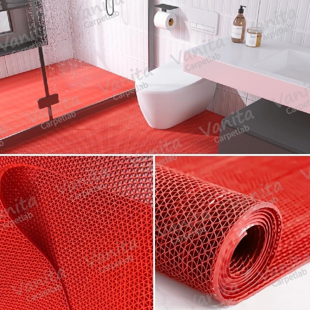 台灣製MIT｜超厚PVC鏤空防滑墊 滿鋪 防摔 排水 戶外 商用 廚房 廁所 浴室 洗澡間 塑膠 止滑墊 地毯-細節圖8