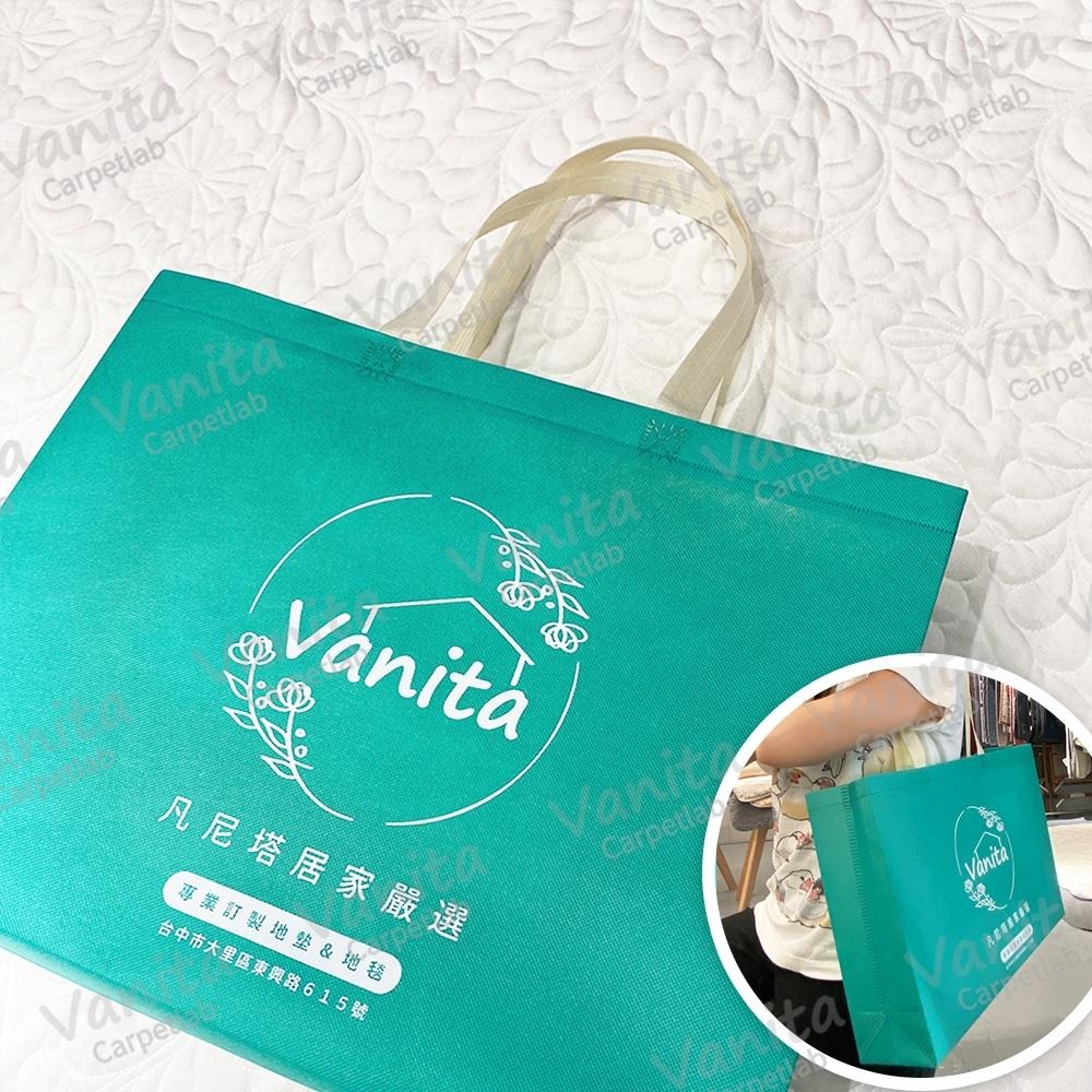 凡尼塔專屬｜大容量肩背購物袋 品牌手提袋 便攜 肩背袋 托特包 環保袋 購物提袋 行李提袋 環保手提袋 送禮提袋-細節圖4