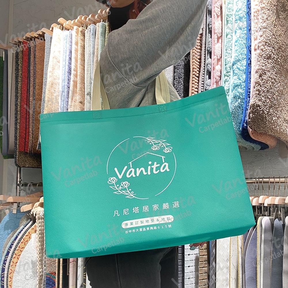 凡尼塔專屬｜大容量肩背購物袋 品牌手提袋 便攜 肩背袋 托特包 環保袋 購物提袋 行李提袋 環保手提袋 送禮提袋-細節圖5