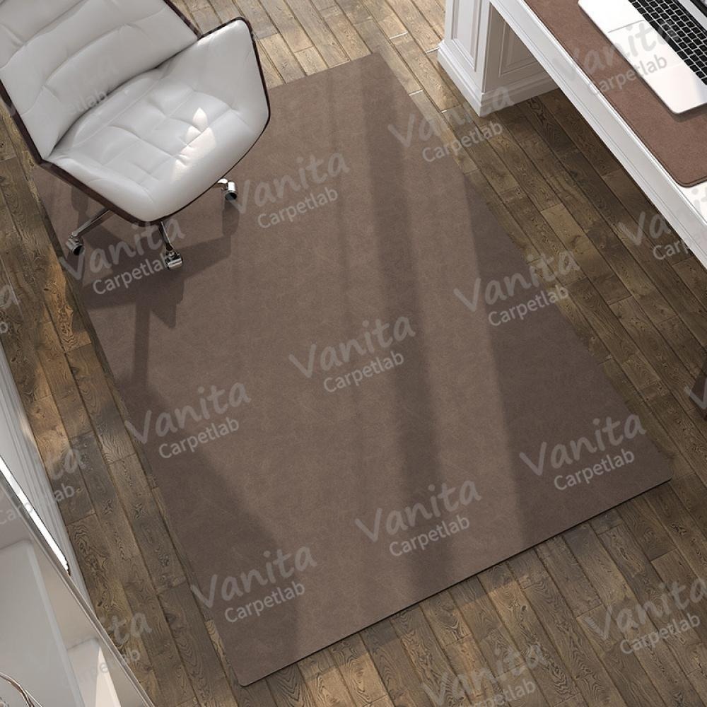 台灣製MIT｜質感納帕絨電腦椅地墊 地板 保護 隔音 靜音 辦公 書房 電腦 電競 按摩 椅 地 墊 毯 訂製-細節圖6