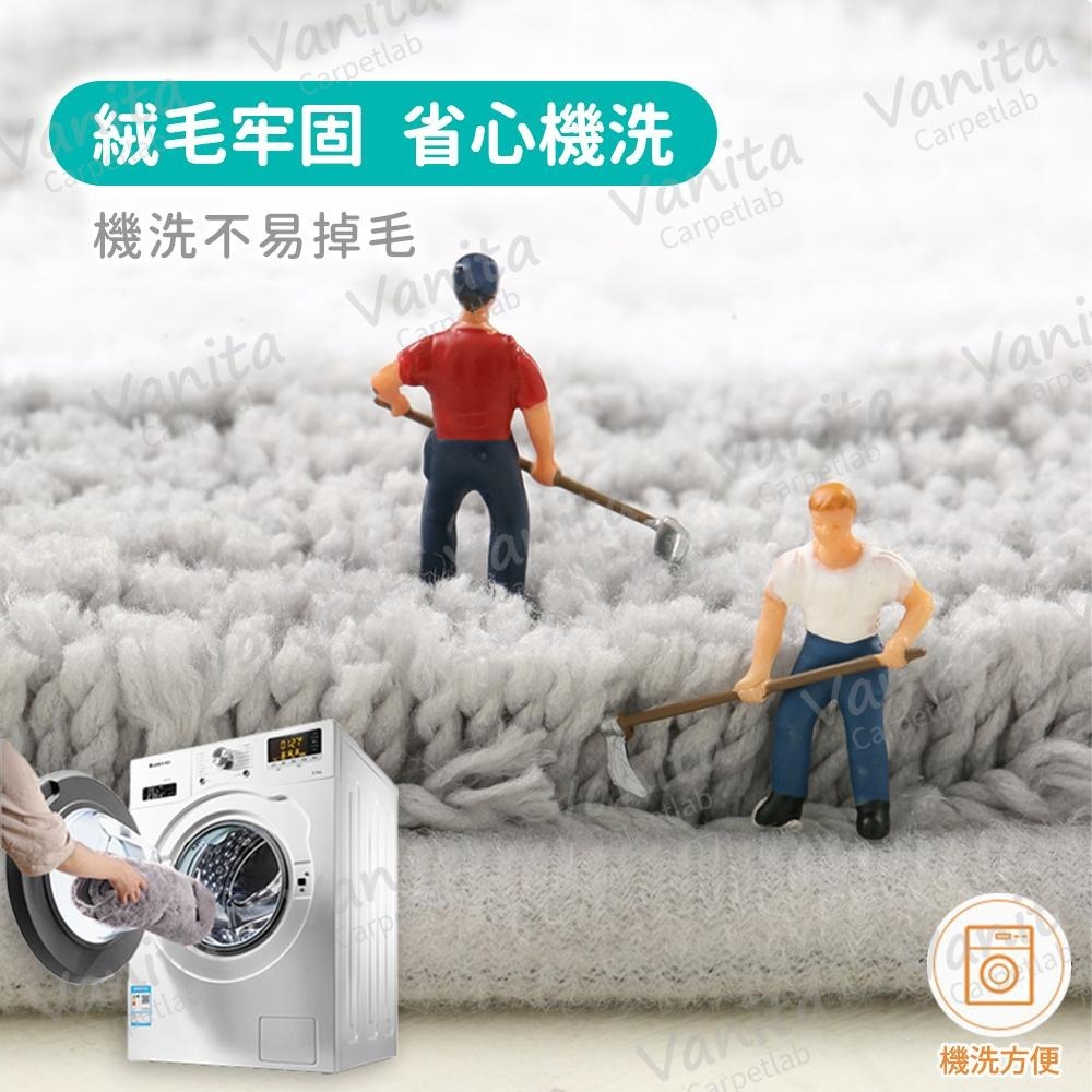 在台現貨｜歐式簡約加厚吸水地毯 防滑 浴室 陽台 飯店 民宿 吸水 毛巾 素色 植絨 加 超 厚 大 地 腳 踏 墊 毯-細節圖5