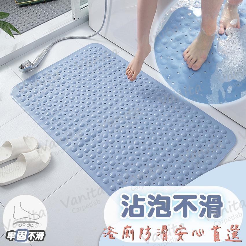 大面積防滑｜超大巨無霸浴室防滑墊 雙人 寵物 加大 防跌倒 防滑 吸盤 防摔 TPE 浴室 止 防 滑 地 腳 踏 墊-細節圖5