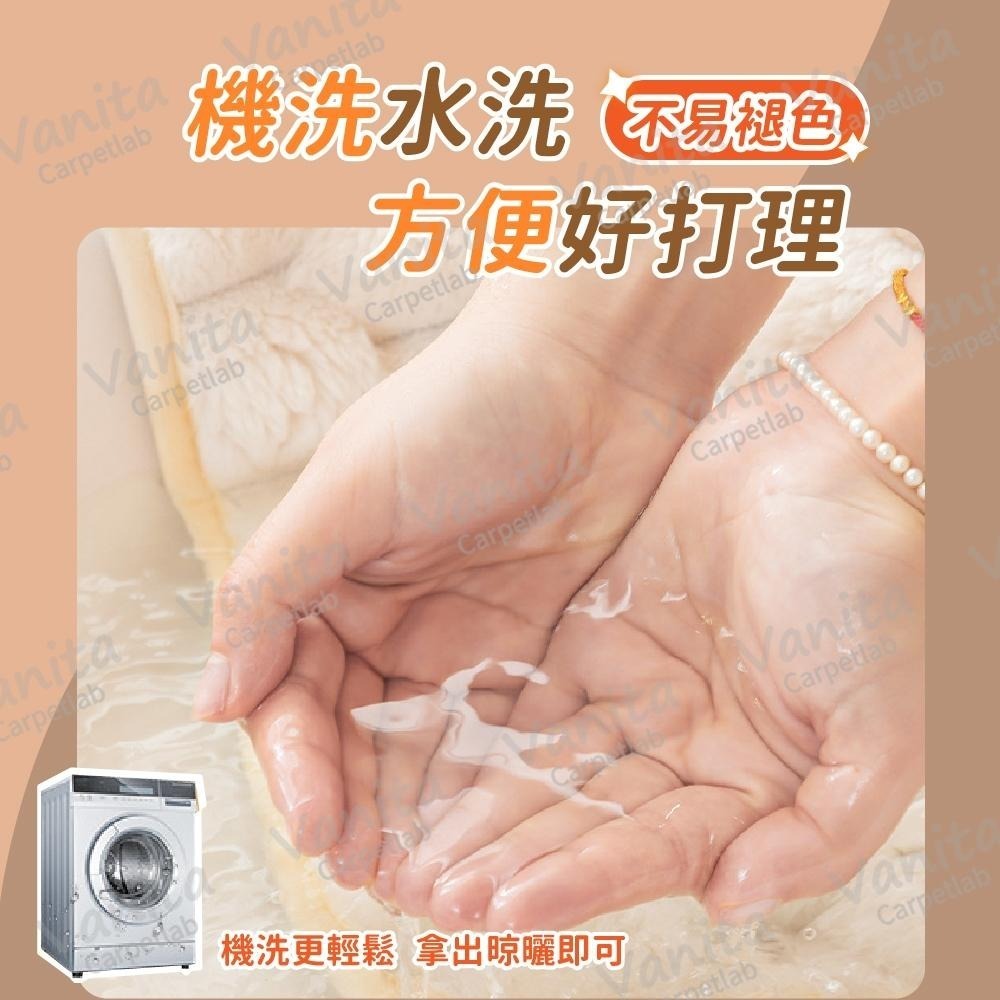 在台現貨｜立體格紋綿羊絨吸水地墊 40*60cm 3色 房間裝飾 ins 典雅 宮廷風 少女 臥室 床邊 腳踏墊 地毯-細節圖5