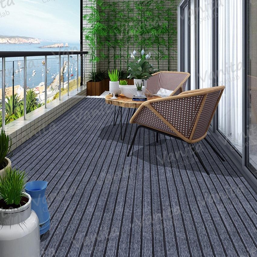 台灣製MIT｜戶外耐曬陽台地墊 露台 陽台 商用 大門 戶外 室外 防滑 踏墊 地墊地毯 腳踏 墊 訂製 陽臺-細節圖9