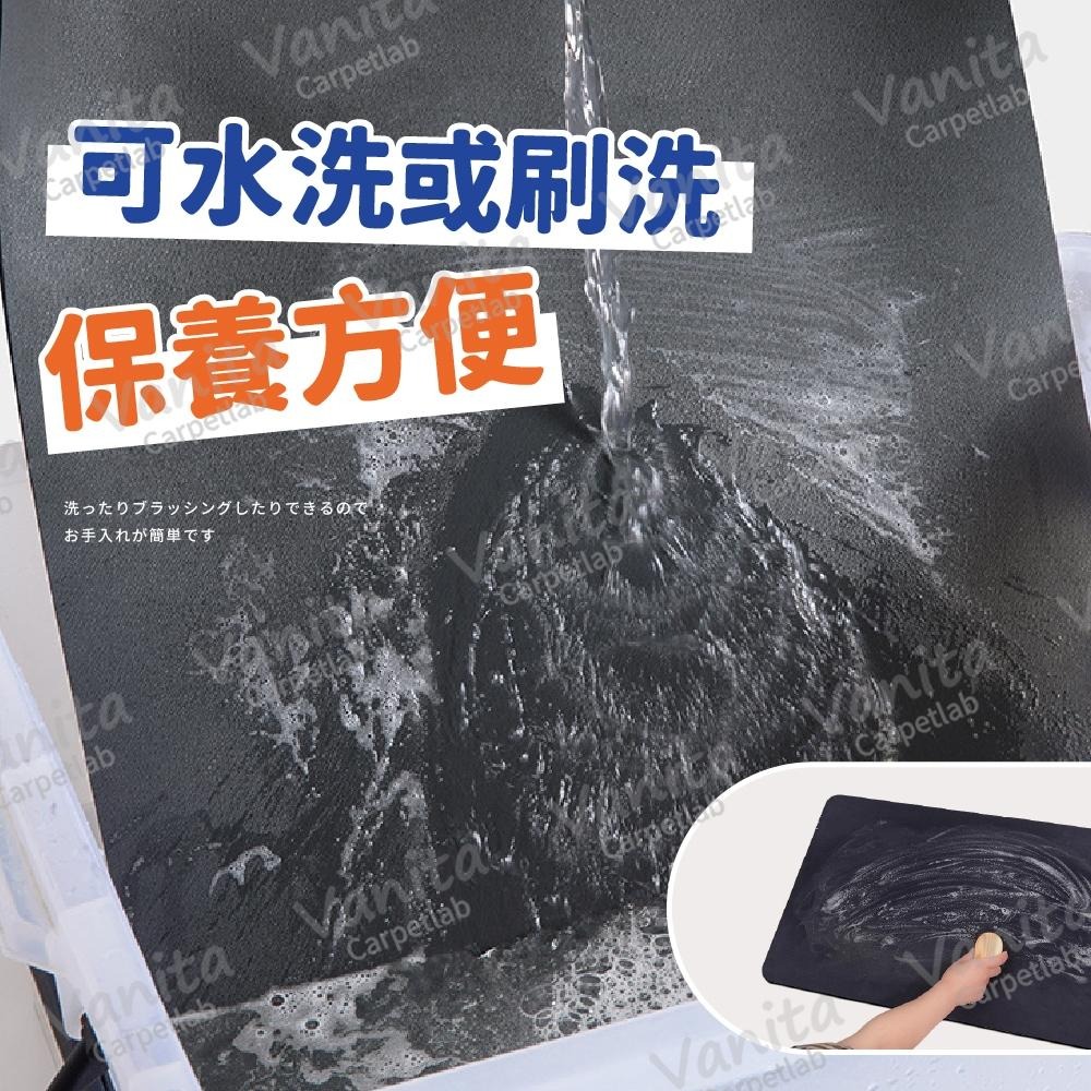 台灣製MIT｜質感納帕絨吸水進門地墊 玄關 門口 吸水 除塵 防塵 防滑 大 門 地 腳 踏 墊 毯 訂製-細節圖9