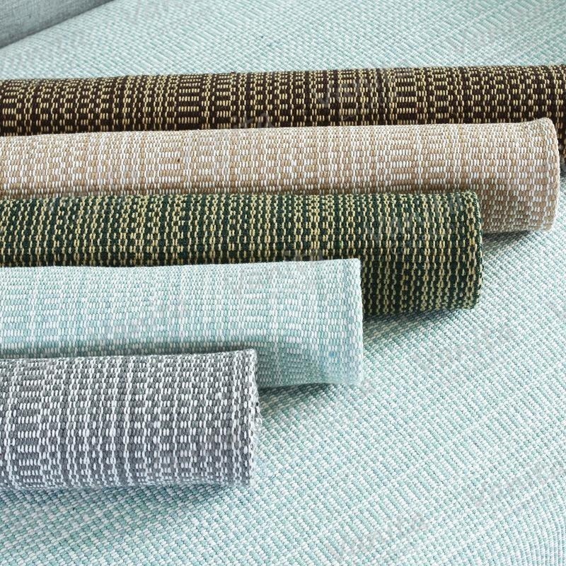 在台現貨｜厚磅素色棉麻地毯 編織 防貓抓 房間 床邊 客廳 臥室 沙發 棉麻 寵物 大 長 地 墊 毯 訂製-細節圖7