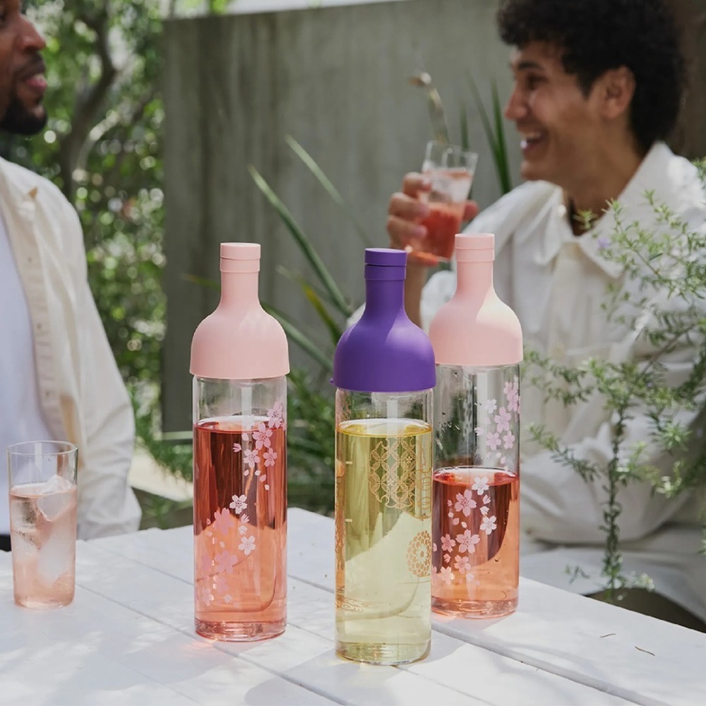 【新登場! AYA圖紋系列】HARIO 酒瓶冷泡玻璃茶壺 冷泡茶壺 耐熱玻璃冷泡壺 750ml FIB-75 瓦莎咖啡-細節圖3