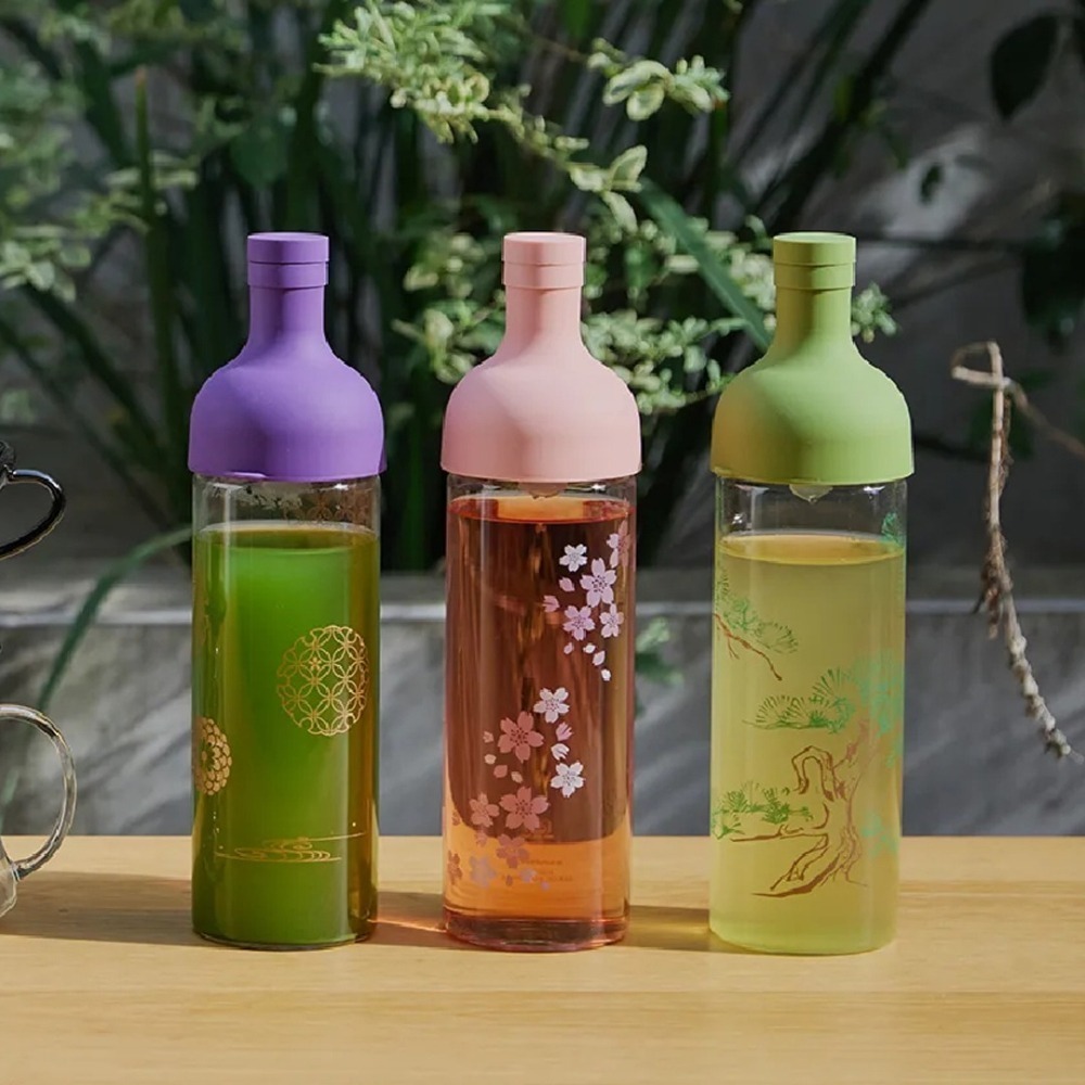 【新登場! AYA圖紋系列】HARIO 酒瓶冷泡玻璃茶壺 冷泡茶壺 耐熱玻璃冷泡壺 750ml FIB-75 瓦莎咖啡-細節圖4
