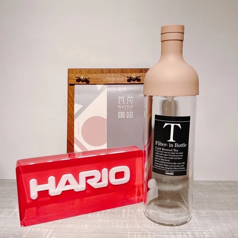 【新登場! AYA圖紋系列】HARIO 酒瓶冷泡玻璃茶壺 冷泡茶壺 耐熱玻璃冷泡壺 750ml FIB-75 瓦莎咖啡-細節圖7