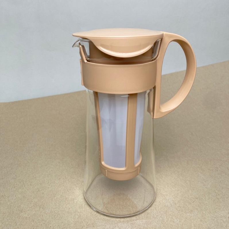 【高CP值熱銷款】HARIO 冷泡咖啡壺 冷翠壺 泡茶壺 咖啡/紅色/奶茶色 MCPN-7 MCPN-14 600ml-細節圖7