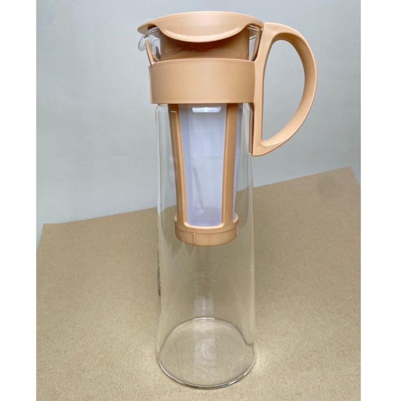 【高CP值熱銷款】HARIO 冷泡咖啡壺 冷翠壺 泡茶壺 咖啡/紅色/奶茶色 MCPN-7 MCPN-14 600ml-細節圖8