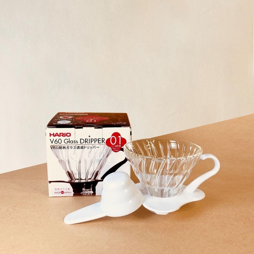 【人氣熱銷 超高回購率】HARIO V60玻璃濾杯 VDG-01B VDG-02B VDG-03B 咖啡濾杯-細節圖6