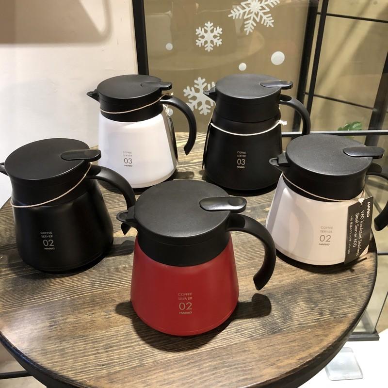 (現貨附發票) 瓦莎咖啡 真空02保溫壺 HARIO VHS-60B VHS-60R 600ml 保溫壺-細節圖7