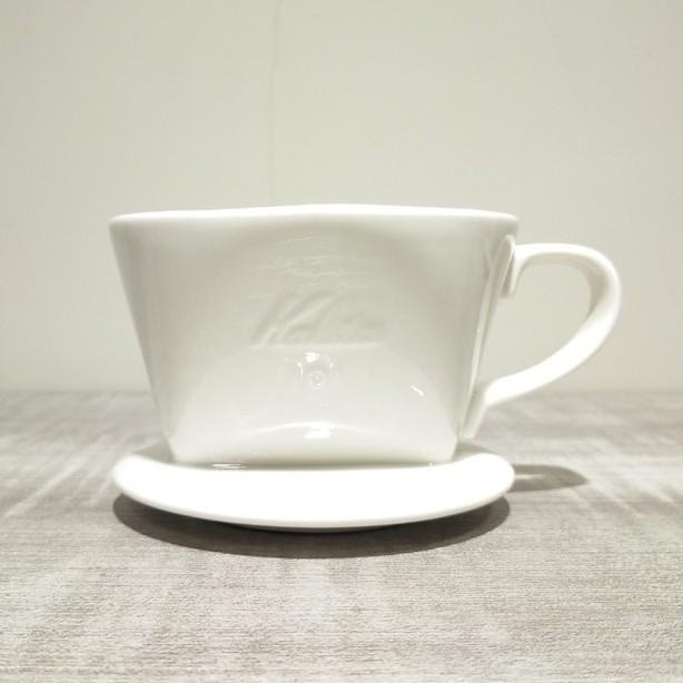 【快速出貨】Kalita 502029 502081 陶瓷扇型濾杯 梯型濾杯101 1-2人份 白/黑色 瓦莎咖啡-細節圖4