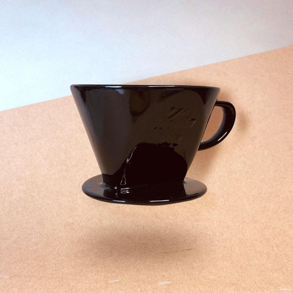 【快速出貨】Kalita 502029 502081 陶瓷扇型濾杯 梯型濾杯102 2-4人份 白/黑色 瓦莎咖啡-細節圖4