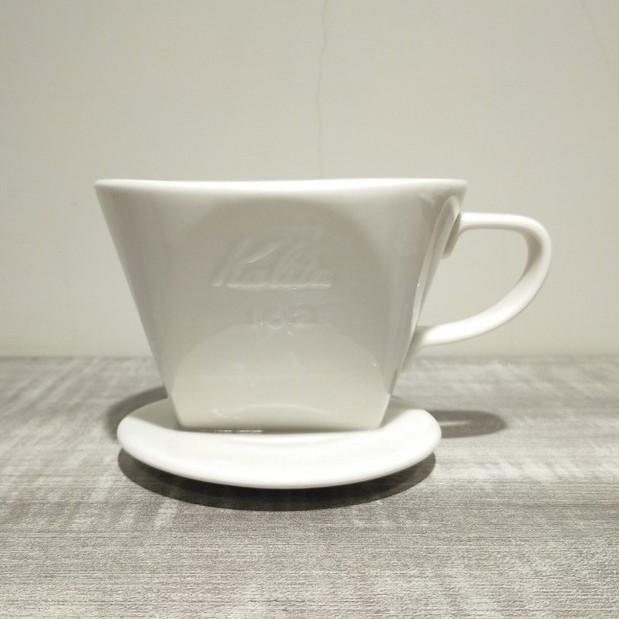 【快速出貨】Kalita 502029 502081 陶瓷扇型濾杯 梯型濾杯102 2-4人份 白/黑色 瓦莎咖啡-細節圖6