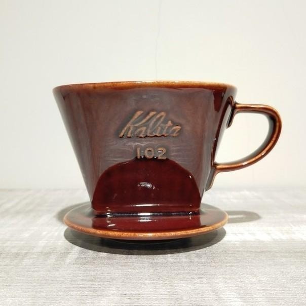 【快速出貨】Kalita 502029 502081 陶瓷扇型濾杯 梯型濾杯102 2-4人份 白/黑色 瓦莎咖啡-細節圖7