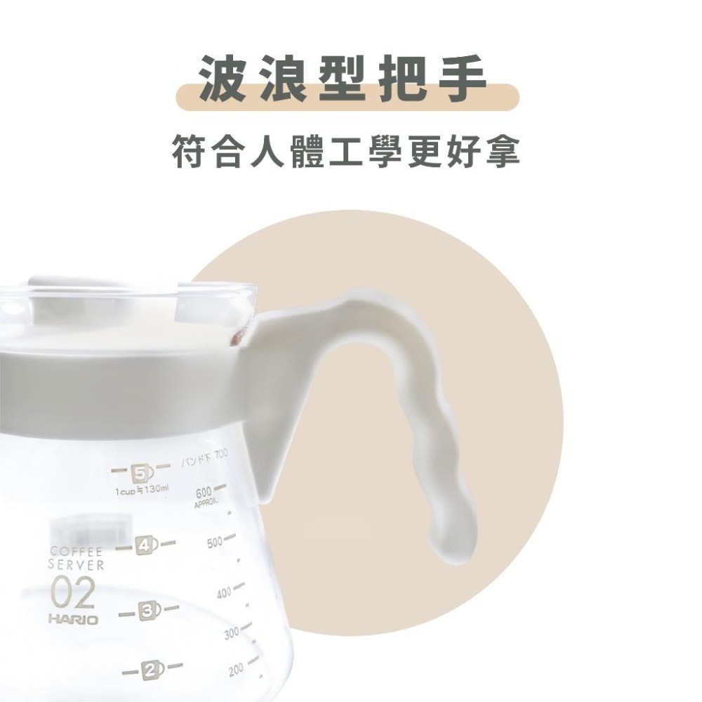【好評熱銷 TOP1】HARIO V60好握玻璃壺 咖啡壺 耐熱玻璃壺 VCS-01B VCS-02B VCS-03B-細節圖2