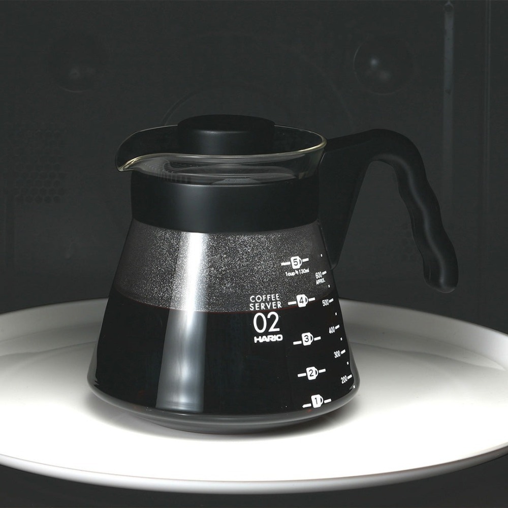 【好評熱銷 TOP1】HARIO V60好握玻璃壺 咖啡壺 耐熱玻璃壺 VCS-01B VCS-02B VCS-03B-細節圖8