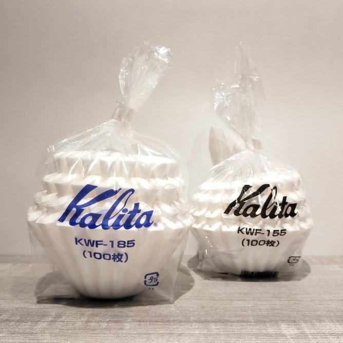 【快速出貨】Kalita 酸素漂白蛋糕濾紙 波浪濾紙 蛋糕濾紙 平底濾紙 KL-185 KL-155 日本製 瓦莎咖啡-細節圖4