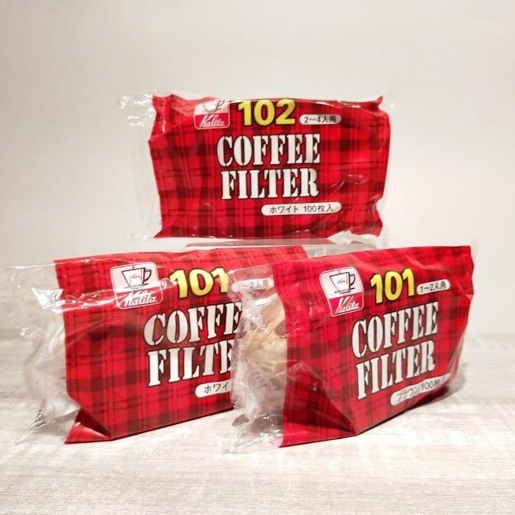 【超人氣熱銷榜 快速出貨】Kalita 扇型濾紙 咖啡濾紙 日本製 1-2杯 2-4杯 NK101 NK102-細節圖3