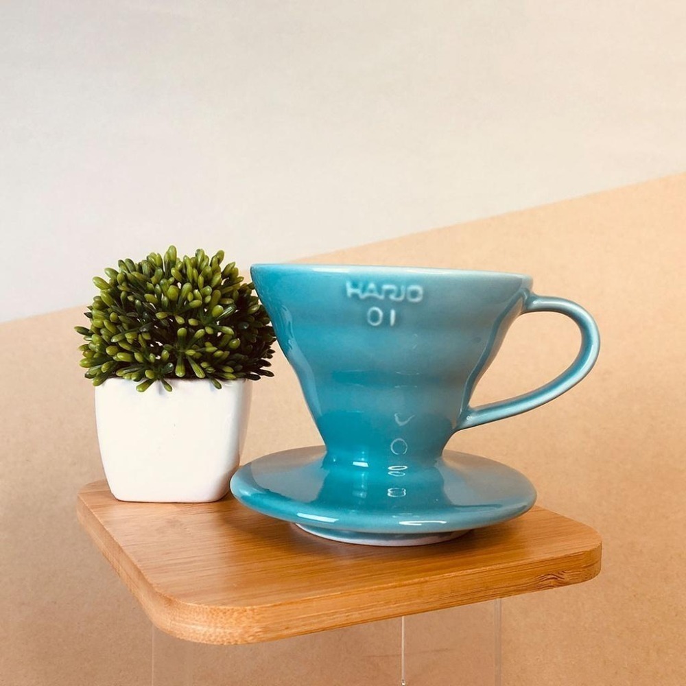 【新色上市 經典V60】HARIO VDC-01彩虹磁石濾杯 霧黑色/藏青色/萊姆綠/海軍藍/湖水綠/神秘紫 瓦莎咖啡-細節圖8