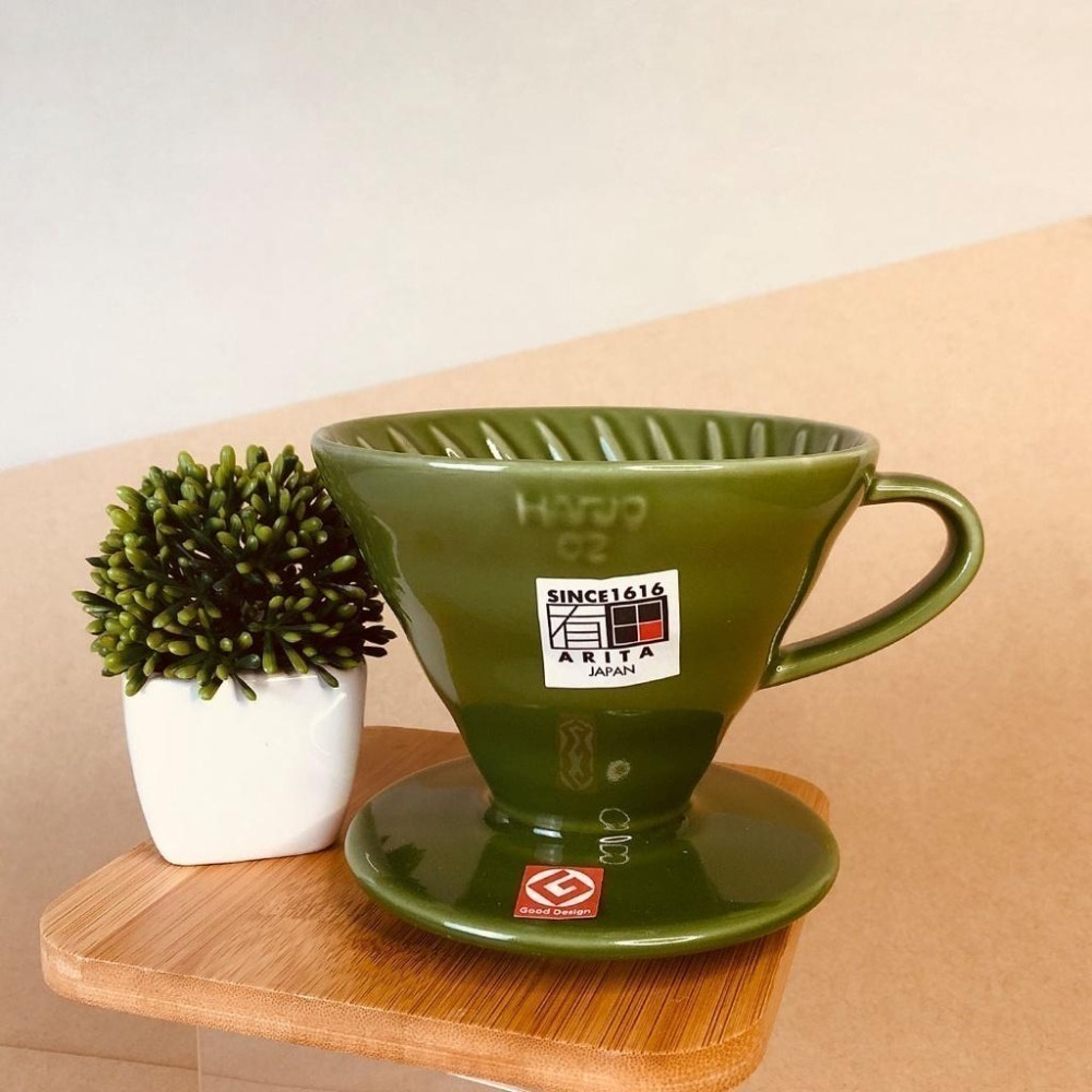 【新色登場 快速出貨】HARIO VDC-02 彩虹磁石濾杯 煙霧綠/吳須色/霧黑/湖水綠/萊姆綠 瓦莎咖啡-細節圖6