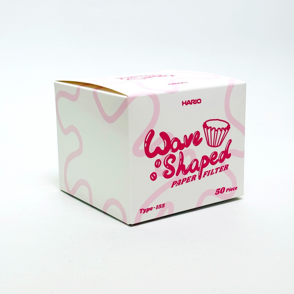 【好評推薦 快速出貨】HARIO 浪花01濾紙 波浪濾紙 蛋糕濾紙 平底濾紙 WCF-155-50W 瓦莎咖啡-細節圖5