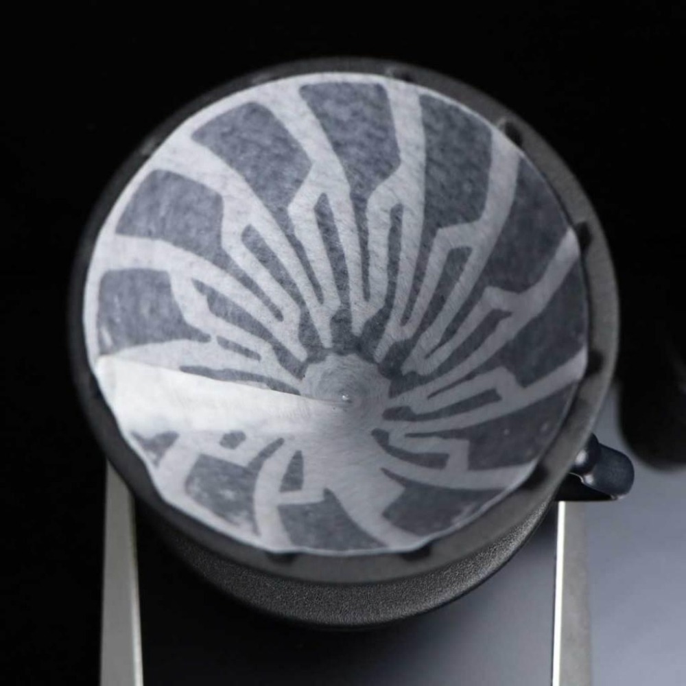 【新色上市 快速出貨】HARIO 阿爾法01凹肋濾杯 1-2杯 V60濾杯 錐形濾杯 陶瓷濾杯 ADC-01-B-細節圖4