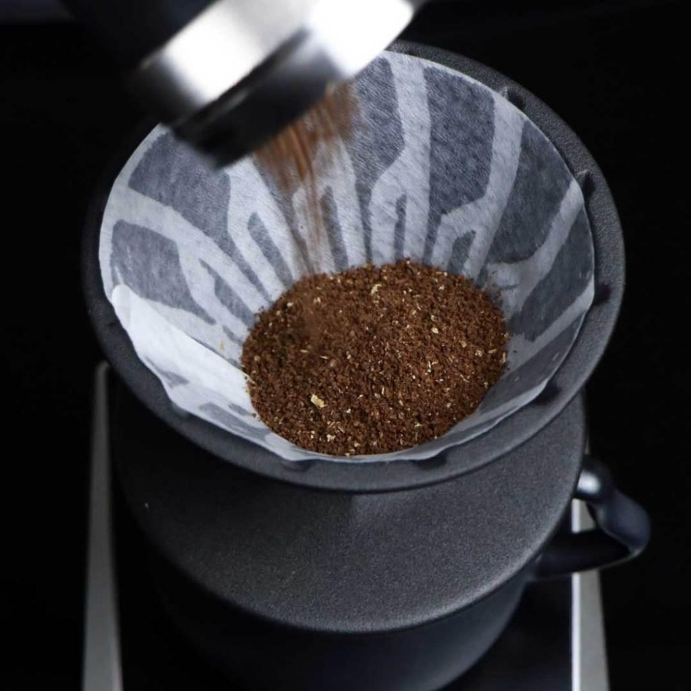 【新色上市 快速出貨】HARIO 阿爾法01凹肋濾杯 1-2杯 V60濾杯 錐形濾杯 陶瓷濾杯 ADC-01-B-細節圖5