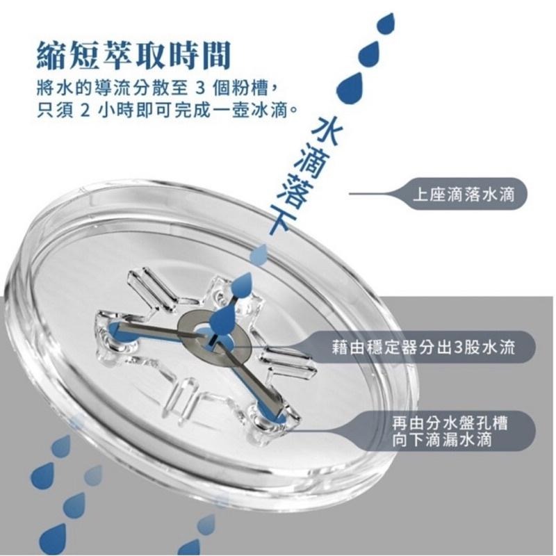 【好評推薦 快速出貨】Driver 3倍流速升級版 冰滴壺 設計師冰滴咖啡壺 600ml 調節閥新升級 新版 瓦莎咖啡-細節圖10