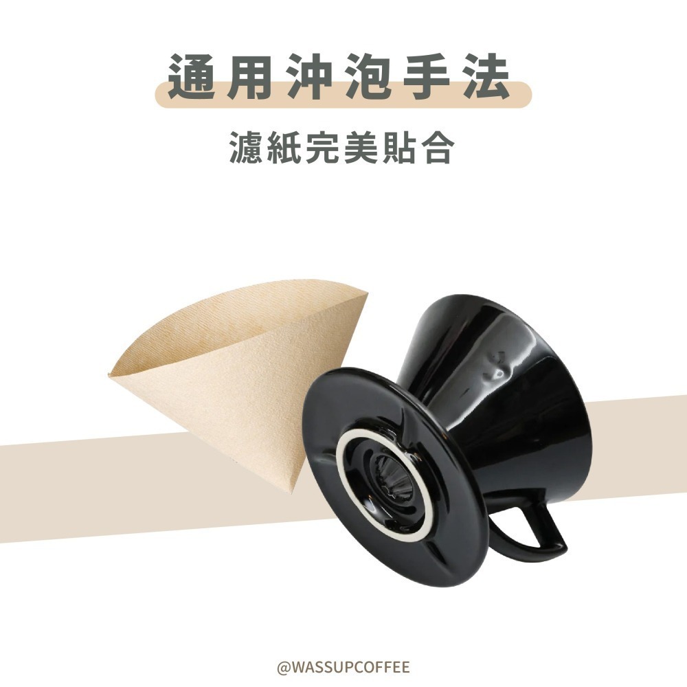 【隼三代新上市!】M1 星芒濾杯極 星芒濾杯 M1 咖啡濾杯 骨瓷版 波佐見燒 1-2人份 錐形陶瓷濾杯 瓦莎咖啡-細節圖3