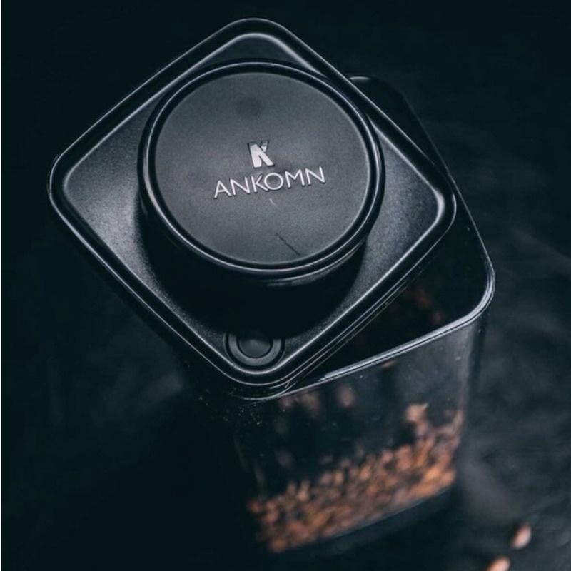 【好評推薦 快速出貨】ANKOMN 氣密/真空 密封保鮮盒0.6/1.2L 半磅/1磅 咖啡儲豆 飼料保鮮 真空罐-細節圖4