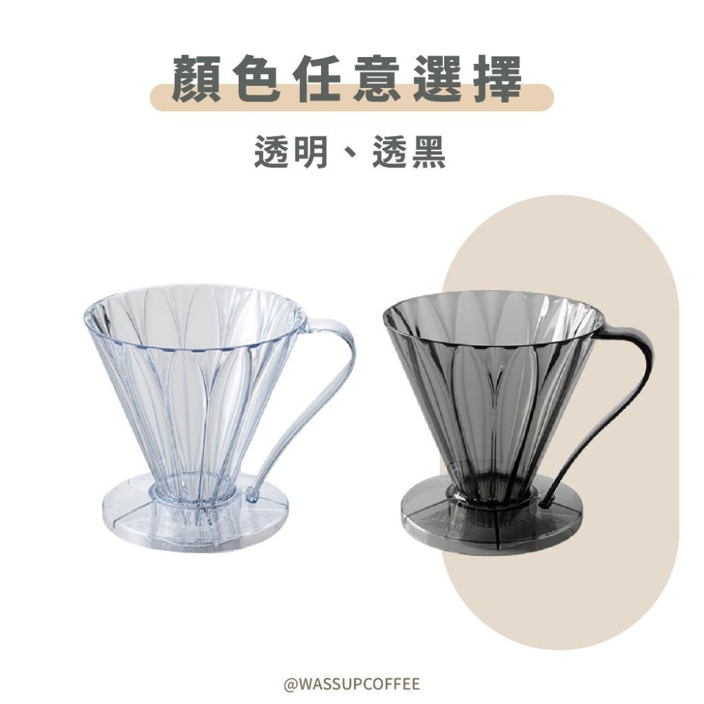 【好評推薦 快速出貨】CAFEC 日本三洋 Tirtan花瓣V45濾杯 錐形濾杯 花瓣濾杯 日本製 瓦莎咖啡-細節圖5