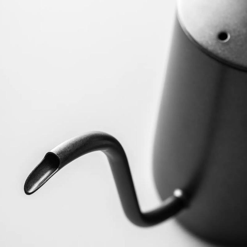 【快速出貨】CAFEDE KONA 不鏽鋼手沖壺 手沖壺 鳥嘴設計 內部不鏽鋼擋水片 銀色/黑色 600ml 瓦莎咖啡-細節圖5